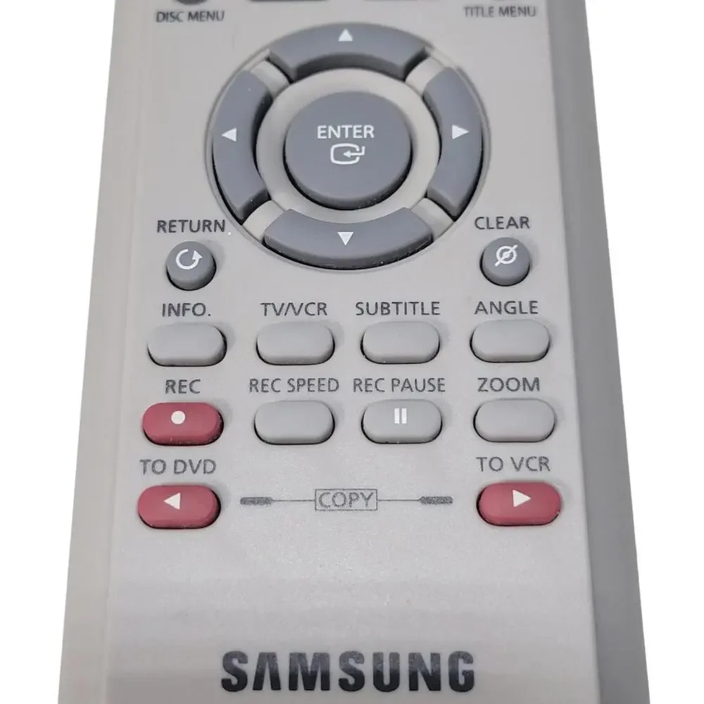 Samsung 00034H Remote Control Replacement For Samsung DVD-VR320 VCR DVD Combo